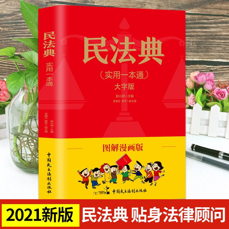 图解漫画版民法典实用一本通大字版法律常识民法典法律常识