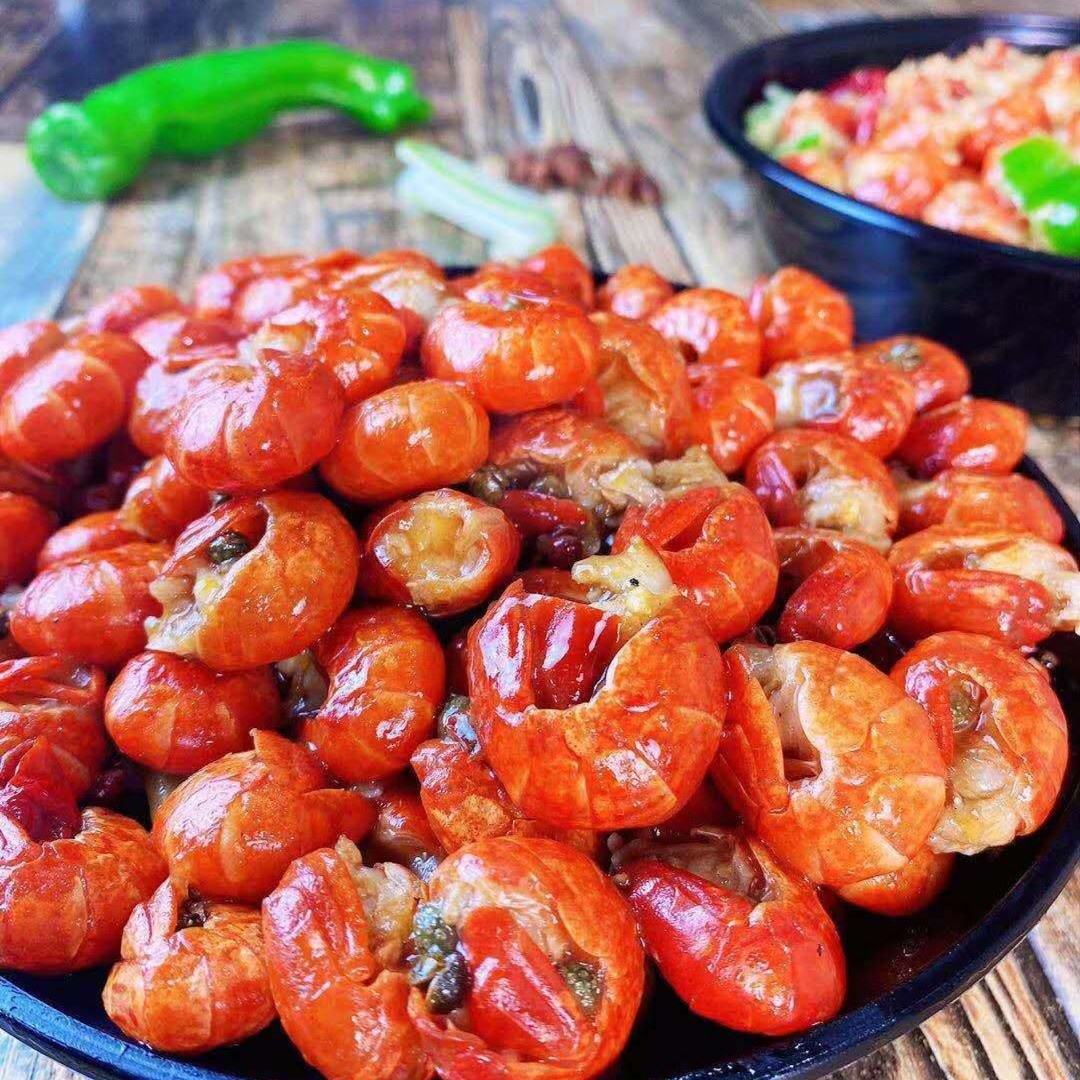 馋二猫【爆款】麻辣虾尾开袋即食（1/包100g）（1包20-25粒）