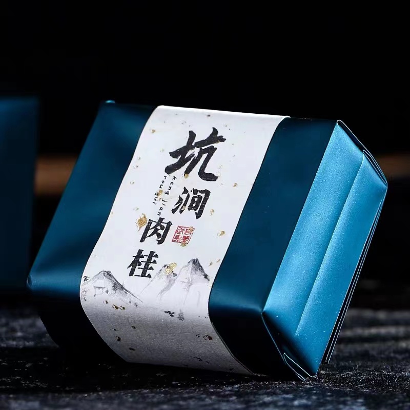 正岩坑涧肉桂茶叶500g武夷山大红袍礼盒装浓香型乌龙茶新茶果香