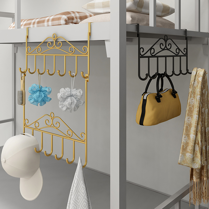 宿舍挂衣架衣服神器好物收纳上下铺备用床边挂钩学生床尾置物架子