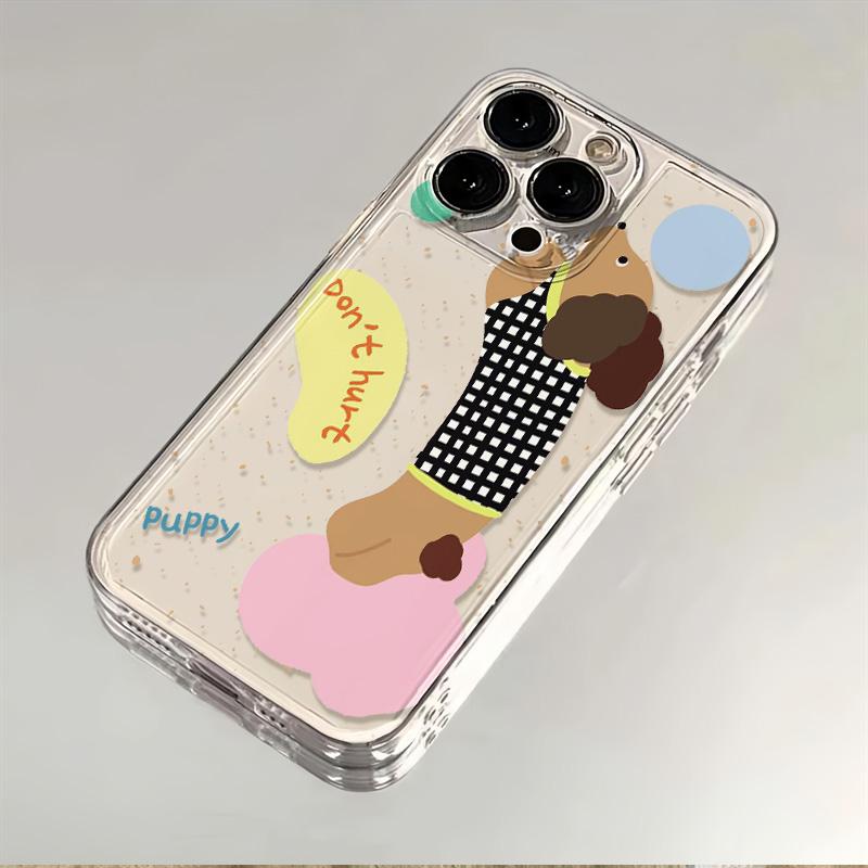 调皮腊肠狗适用苹果小米oppovivo华为iPhone12/13/14/15