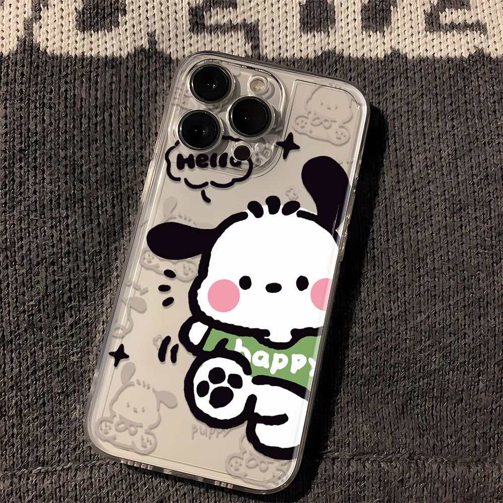 苹果小米oppovivo华为适用15帕恰狗iPhone12卡通13/14手机壳7防摔