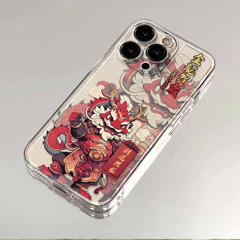 金龙送福适用苹果小米oppovivo华为iPhone12/13/14/15