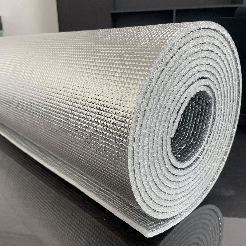 双面铝珍珠棉隔热膜阳光房玻璃屋顶防晒隔热膜地板防潮保温反射膜