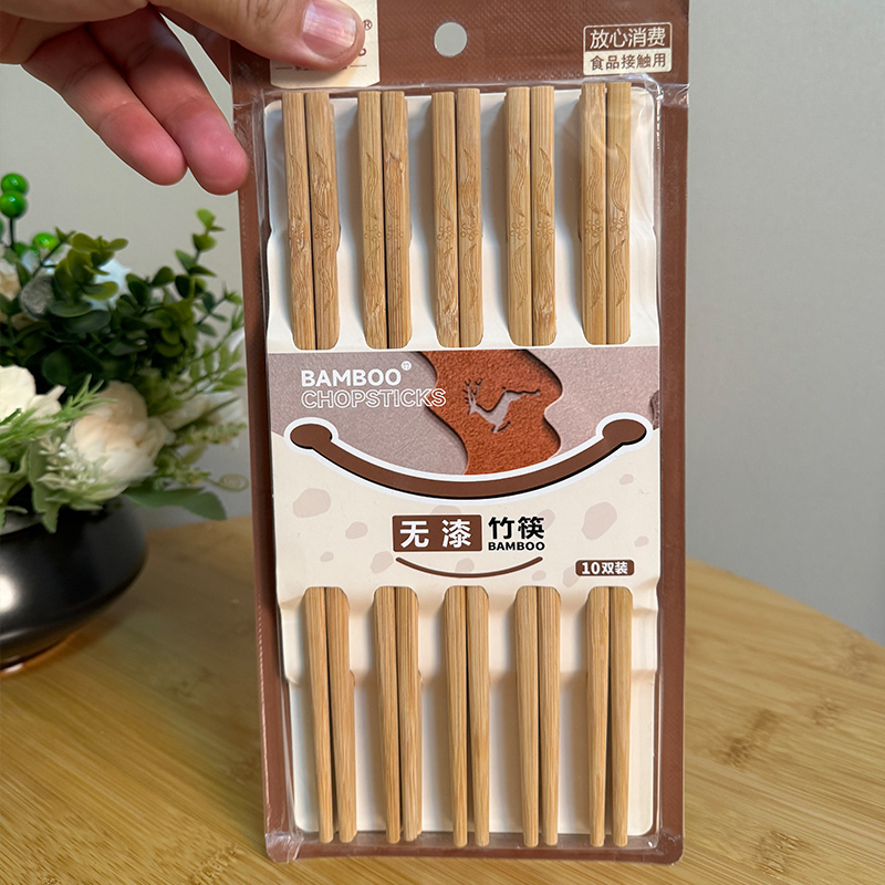 【10双装包邮】家用楠竹无漆 简约置物架商家赞助4