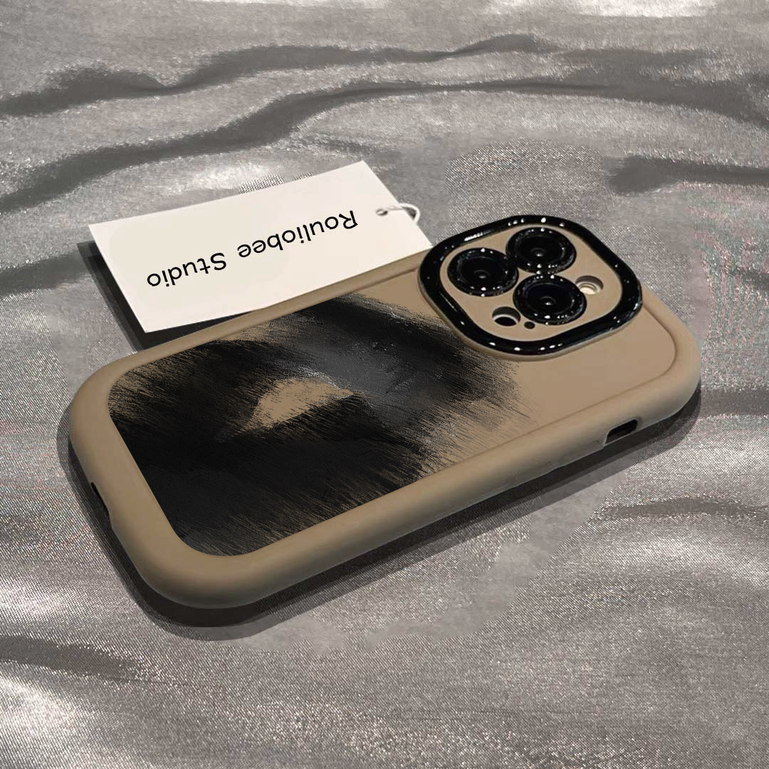 BANCA艺术亲吻泡芙壳苹果15手机壳iphone13/14promax防摔12新款11