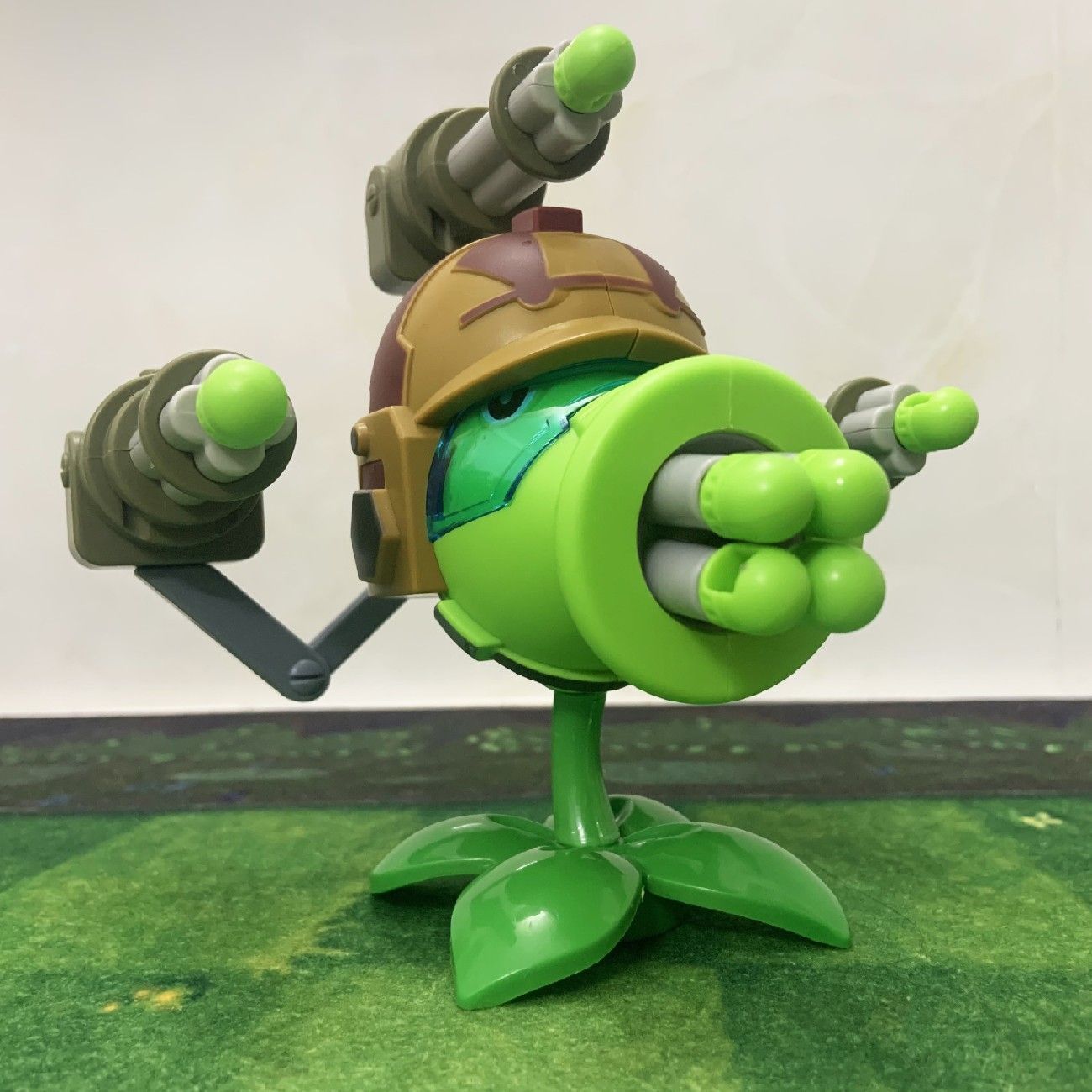 【48小时发货】正版植物大战僵尸玩具大号七孔加特林机枪豌豆射手