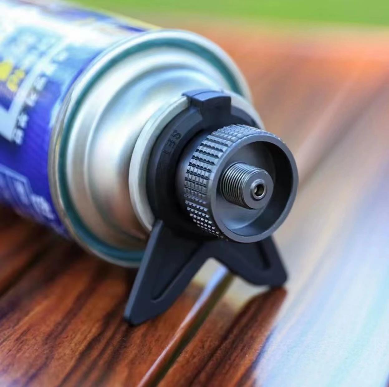 野炊卡式户外通用气罐便携金属固定卡扣不易翻滚金属固定卡扣不翻