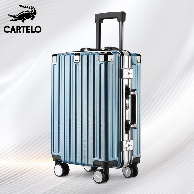 CARTELO/卡帝乐鳄鱼网红行李箱加厚旅行箱学生女万向轮拉杆箱子