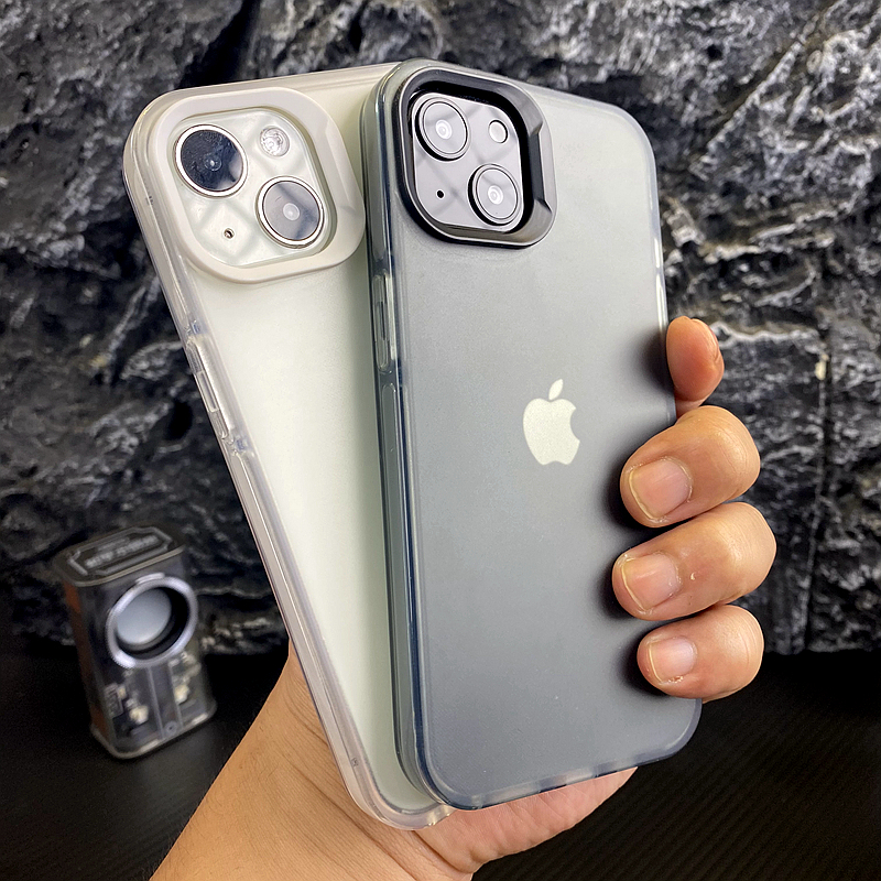 肤感磨砂苹果14ProMax手机壳iPhone13防摔保护套12简约11透明XSXR