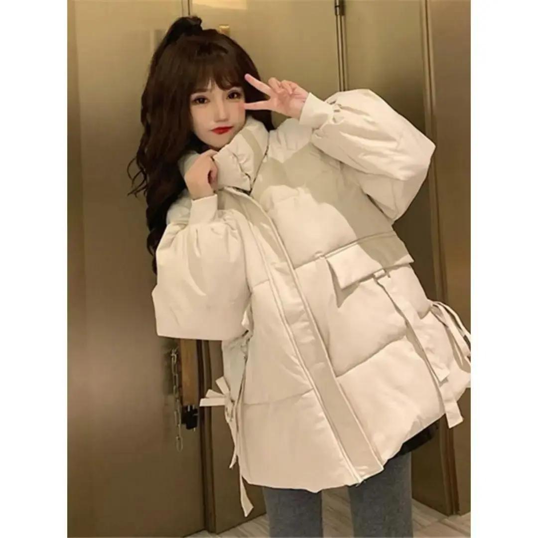 波司登反季平湖嘉兴九江羽绒服女款今年爆款棉服2023韩系温柔风外